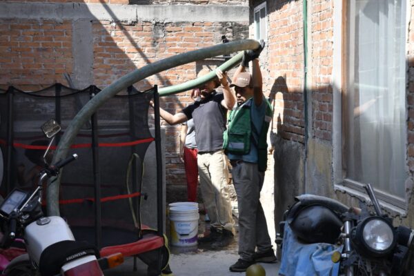 PERMANENTE OPERATIVO PARA LLEVAR AGUA POTABLE A COLONIAS