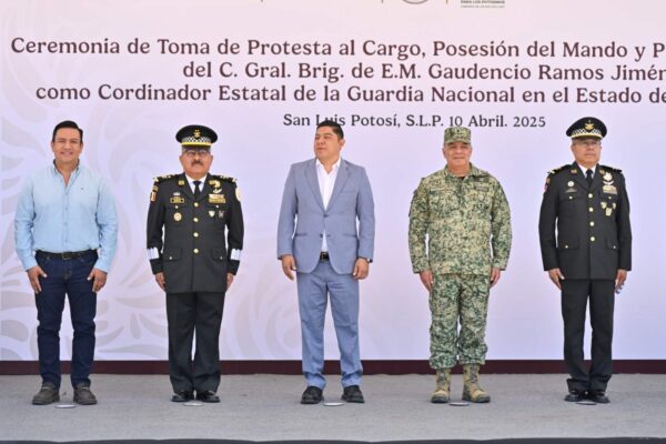 REAFIRMA RICARDO GALLARDO COORDINACIÓN CON LA GUARDIA NACIONAL