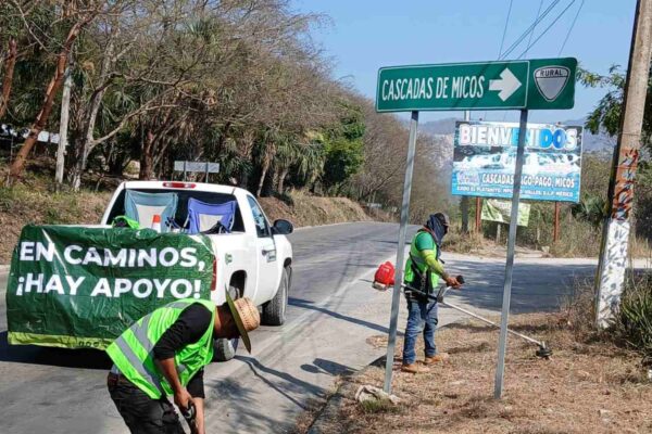 ESTADO ATIENDE CAMINOS DE ACCESO A SITIOS TURÍSTICOS
