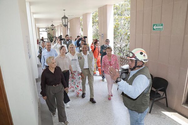 CON ÉXITO PARTICIPA EL CONGRESO DEL ESTADO EN EL PRIMER SIMULACRO NACIONAL 2025