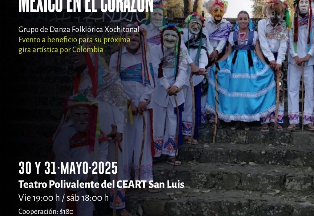 Te invitamos a la Presentaciones Dancísticas en el #TeatroPolivalente, Intercambio Folklórico MÉXICO EN EL CORAZÓN